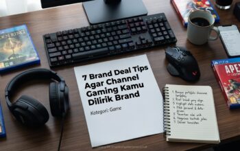 7 Brand Deal Tips Agar Channel Gaming Kamu Dilirik Brand
