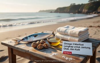 Omega 3 Manfaat Lengkap untuk Jantung, Otak, dan Kulit
